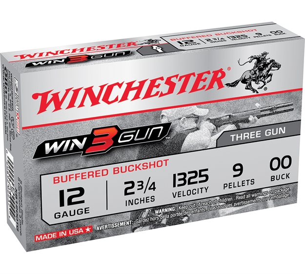 Picture of Win 3Gun 12Ga 2.75" 00 Bck 5/250