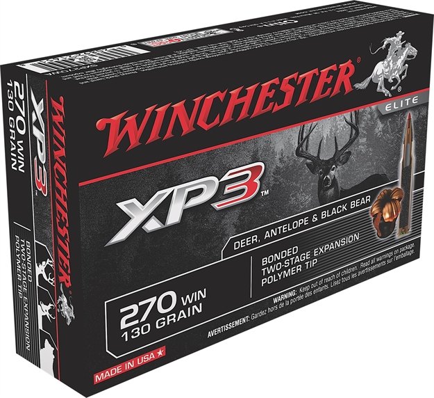 Picture of Win Ammo Sxp270wa 270 Win Supreme Elite Xp3 130 GR 20Box/10Case