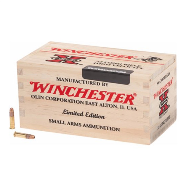 Picture of Win Ammo X22lr500wb Super-X 22Lr HP 36Gr Bulk 500 Wooden Bx/3000Rdscs