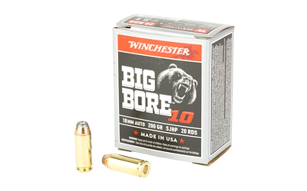 Picture of  Winchester Ammo X10mmbb Big Bore  10Mmauto 200Gr Semi Jacketed Hollow Point 20 Per Box/10 Case