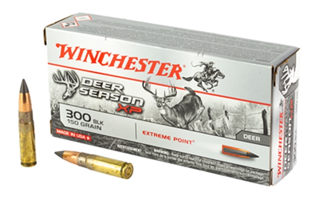 Picture of  Winchester Ammo X300blkds Deer Season XP 300Blackout 150Gr Extreme Point 20 Per Box/10 Case 020892222670