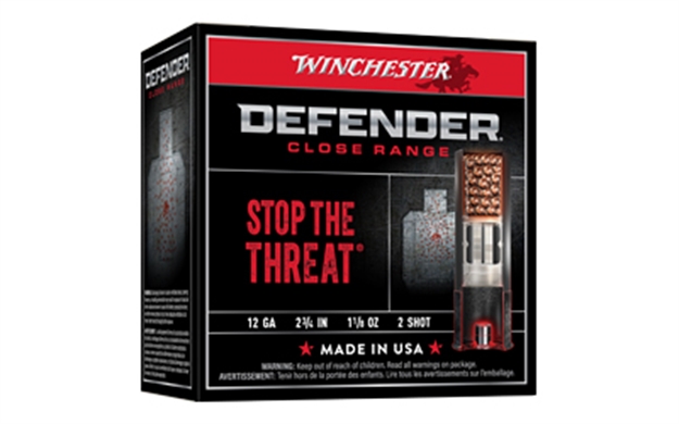 Picture of  Winchester Ammo S122pd25 Defender  12Gauge 2.75" 1 1/8Oz 2Shot 25 Bx/10 Case