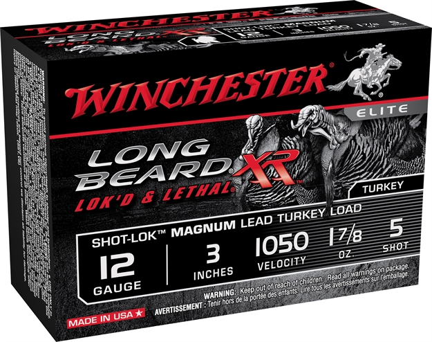 Picture of Winchester Long Beard XR Shotshell 12 Ga, 3 In, No. 5, 1-7/8Oz, 1050 Fps, 10 Rnd Per Box STLB123M5 020892022898