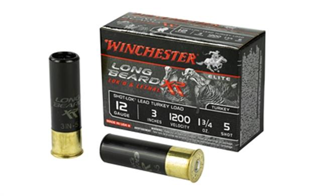 Picture of  Winchester Ammo Stlb1235 Long Beard XR Shot-Lok 12Gauge 3" 1 3/4Oz 5Shot 10 Per Box/10 Case 020892021365