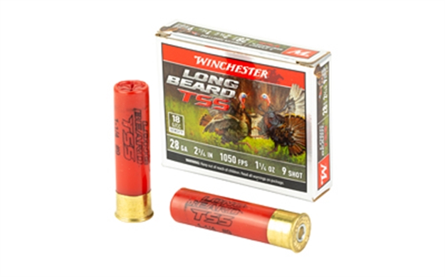 Picture of  Winchester Ammo Lbtss289 Long Beard Tss  28Gauge 2.75" 1 1/4Oz Tungsten 9Shot 5 Per Box/10 Case