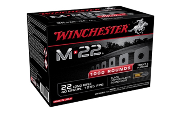 Picture of Winchester M22 22 Long Rifle Ammo S22LRT 020892102750