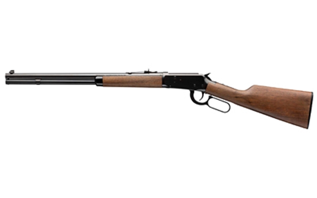 Picture of  Winchester Repeating Arms 534174117 Model 94 Short Rifle 38-55 Win 7+1 20" Satin Black Walnut Fixed Straight Grip Stock Brushed Polish Blued Right Hand 048702120091