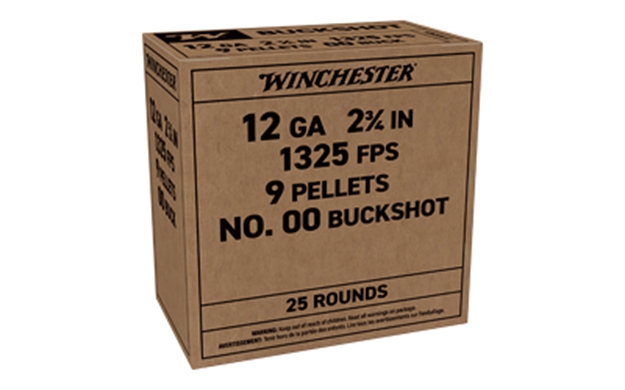 Picture of Military Grade 12 Gauge 2-3/4'' #00 Buckshot Shotgun Ammo Q1544VP 020892021716