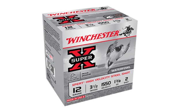 Picture of  Winchester Ammo Wex12l2 Super X Xpert High Velocity 12Gauge 3.50" 1 3/8Oz 2Shot 25 Per Box/10 Case 020892015395