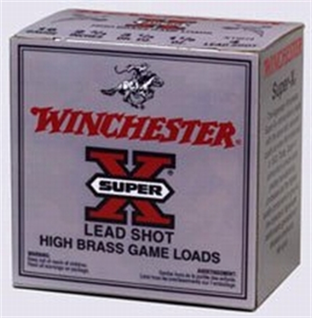 Picture of  Winchester Ammo X204 Super X Heavy Game Load High Brass 20Gauge 2.75" 1Oz 4Shot 25 Per Box/10 Case 020892000216