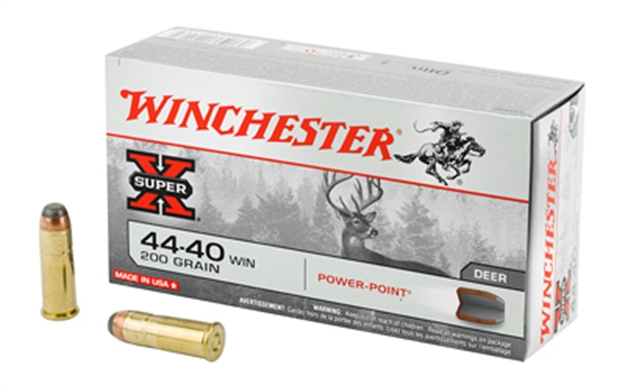 Picture of  Winchester Ammo X4440 Super X  44-40 Win 200 GR Power Point 50 Per Box/ 10 Case