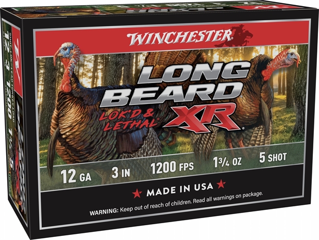Picture of Winchester Ammunition 12 GA 3" #5 Long Beard XR 1-3/4 OZ Nwtf 10Rd STLB1235N