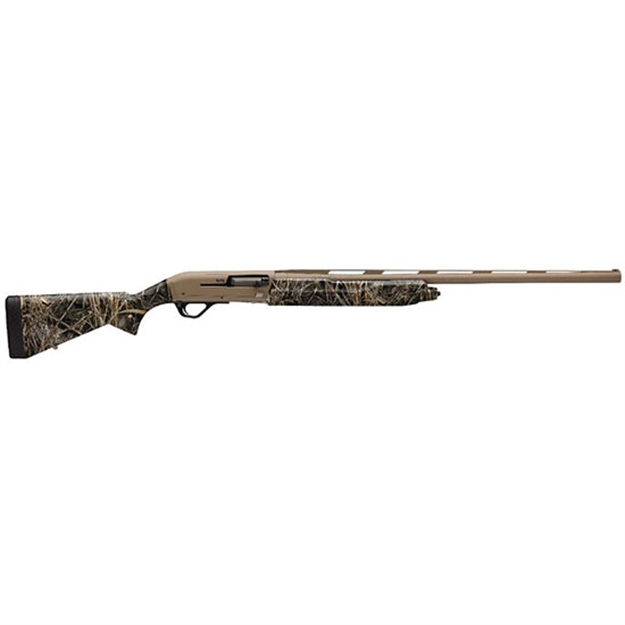 Picture of  Winchester Repeating Arms 511304292 Sx4 Hybrid Hunter 12 Gauge 3.5" 4+1 (2.75") 28", Fde Cerakote Barrel/Rec, Realtree Max-7 Furniture, Truglo Fiber Optic Sight 048702024092