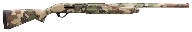 Picture of  Winchester Repeating Arms 511289392 Sx4 Waterfowl Hunter 12 Gauge 28" 4+1 3" Woodland Camo Fixed Textured Grip Paneled Stock Right Hand (Full Size) Includes 3 Chokes 048702022647