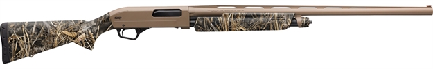 Picture of  Winchester Repeating Arms 512432292 Sxp Hybrid Hunter 12 Gauge 3.5" 4+1 (2.75") 28", Fde Barrel/Rec, Realtree Max-7 Furniture, Fiber Optic Sight, Includes 3 Invector-Plus Chokes 048702024351