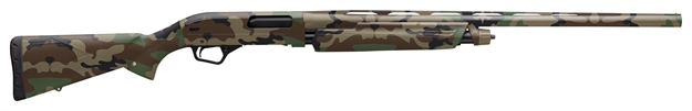 Picture of  Winchester Repeating Arms 512433392 Sxp Waterfowl Hunter 12 Gauge 28" 4+1 (2.75") 3" Chamber, Woodland Camo, Truglo Fiber Optic Sight, Includes 3 Invector-Plus Chokes 048702024252