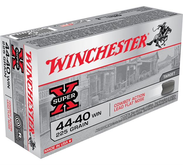 Picture of  Winchester Ammo Usa4440cb Super X Cowboy Action 44-40Win 225Gr Lead Flat Nose 50 Per Box/10 Case 020892213579