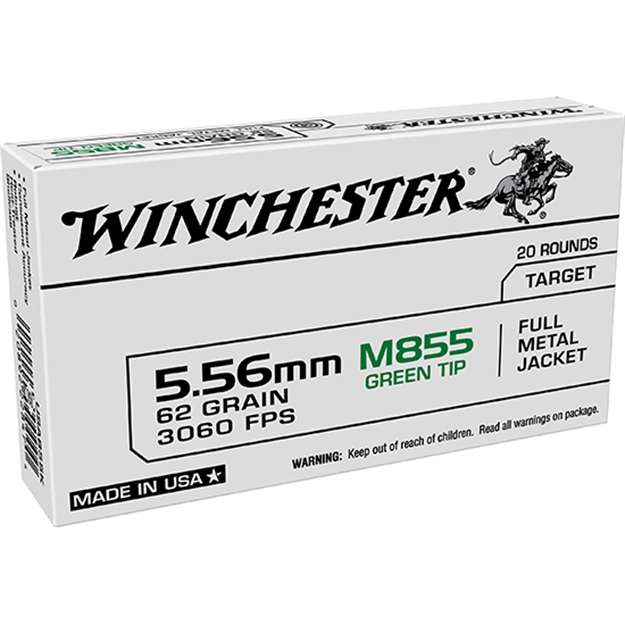 Picture of Win  Usa 5.56Mm M855 62Gr Fmj  LC 20/50 (4550)