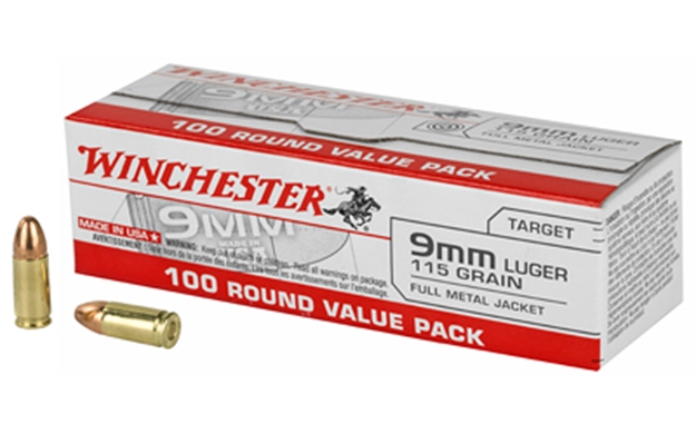 Picture of Win Usa 9Mm 115Gr Fmj 100/1000 USA9MMVPY