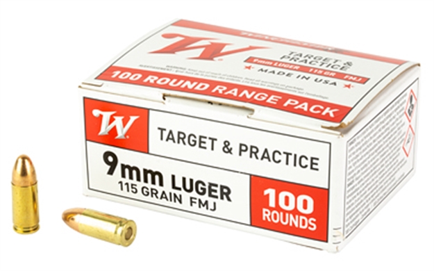 Picture of Win Usa 9Mm 115Gr Fmj 100/1000 USA9MMVPY 020892212978