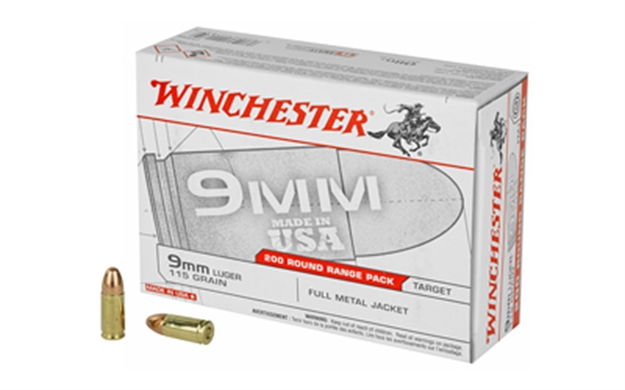 Picture of Win Usa 9Mm 115Gr Fmj 200/1000
