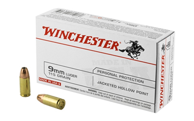Picture of Win Usa 9Mm 115Gr Jhp 50/500