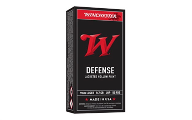 Picture of  Winchester Ammo Usa9jhp2 Usa  9Mmluger 147Gr Jacketed Hollow Point 50 Per Box/10 Case 020892213517