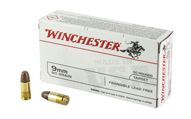 Picture of Win Usa 9Mm 90Gr Frangible LF 50/500 USA9F