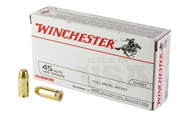 Picture of Win Usa Trgt 45Auto 185Gr Fmj 50/500 USA45A 020892212374