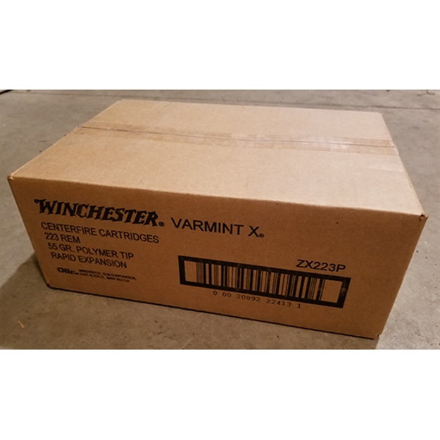 Picture of Win Varmint X 223Rem 55Gr Polytip 1000Rd Case