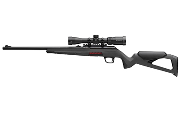 Picture of  Winchester Repeating Arms 525233102 Xpert W/Optic Full Size 22 LR 10+1 16.50" Matte Black Sporter Barrel, Matte Black Drilled & Tapped Stainless Steel Receiver, Gray Molded Synthetic Stock, Vortex Cro