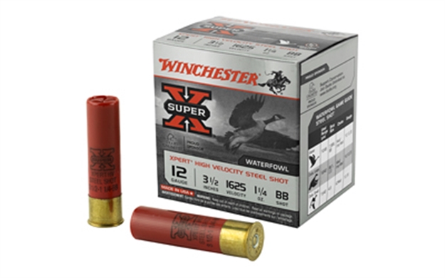 Picture of  Winchester Ammo Wex12lmbb Super X Xpert High Velocity 12Gauge 3.50" 1 1/4Oz Bbshot 25 Per Box/10 Case 020892018457