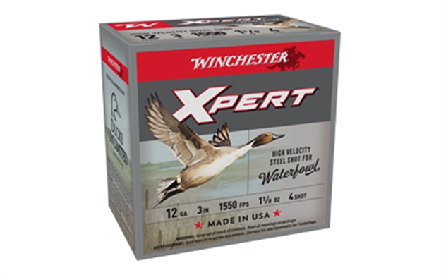 Picture of  Winchester Ammo Wex1234 Super X Xpert High Velocity 12Gauge 3" 1 1/8Oz 4Shot 25 Per Box/10 Case 020892015579