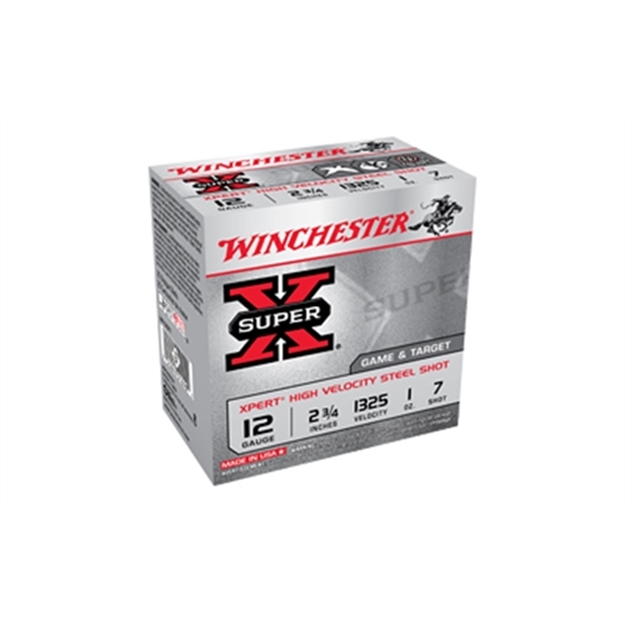 Picture of  Winchester Ammo We12gt7 Super X Xpert High Velocity 12Gauge 2.75" 1Oz 7Shot 25 Per Box/10 Case