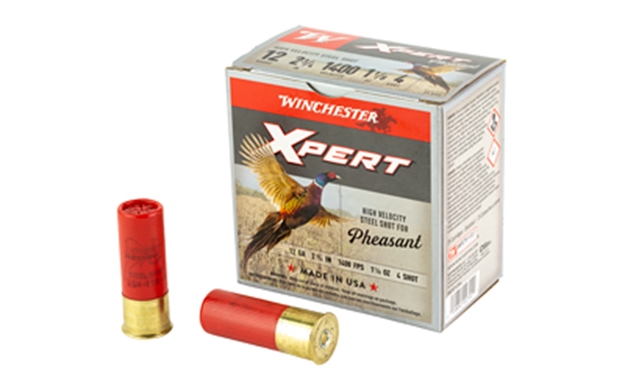 Picture of  Winchester Ammo Wexp12h4 Xpert Pheasant Lead Free High Velocity 12Gauge 2.75" 1 1/8Oz 4Shot 25 Per Box/10 Case 020892027022