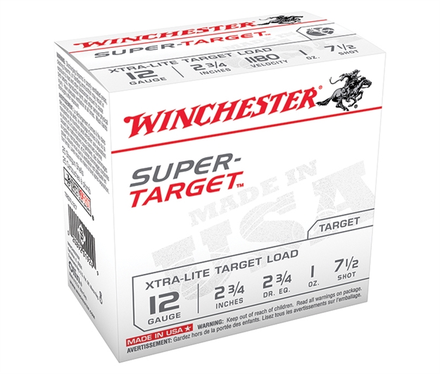 Picture of Winchester Ammunition Usa Suptrgt 12Ga 2.75" 1Oz 2.75Dr #7.5 TRGTL127 020892019256
