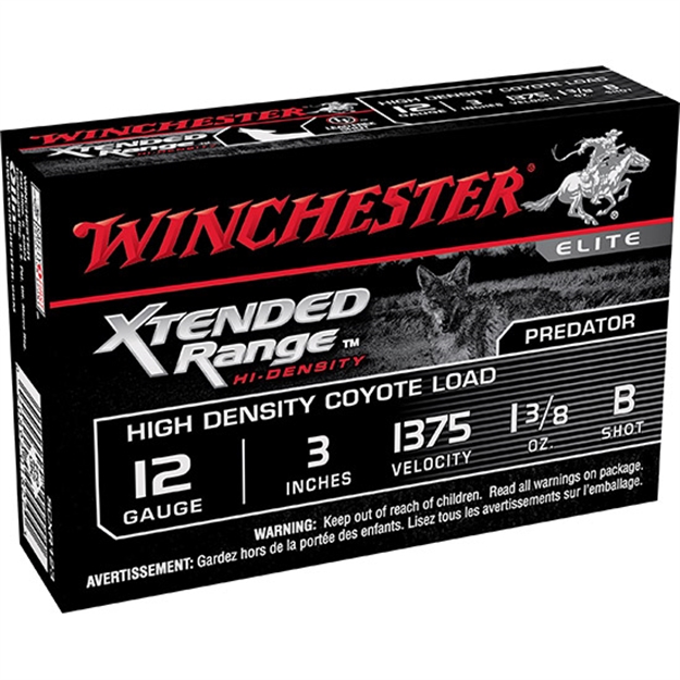Picture of Winchester Ammo 12Ga 3'' Xtended Range Hi-Density 1-3/8Oz #B 5/Bx