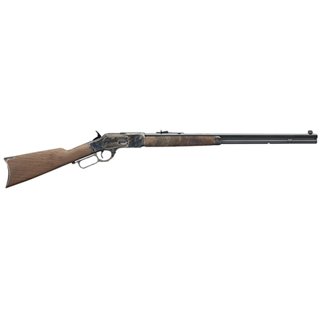 Picture of  Winchester Guns 534217140 Model 1873 Sporter 44-40 Win 13+1 Cap 24" Octagon Barrel Color Case Hardened Rec Satin Oiled Walnut Fixed Straight Grip Stock Right Hand (Full Size)