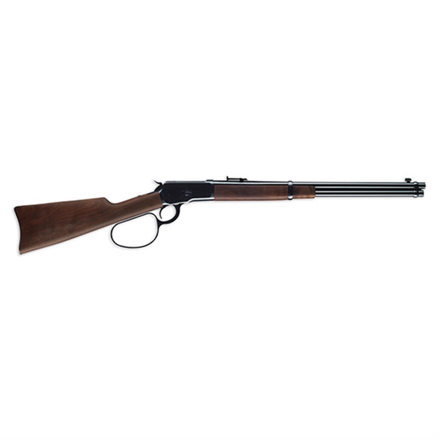 Picture of  Winchester Guns 534190124 Model 1892 Large Loop Carbine 44 Rem Mag 10+1 Cap 20" Brushed Polish Blued Rec/Barrel Satin Walnut Fixed Straight Grip Stock Right Hand (Full Size) 048702121081