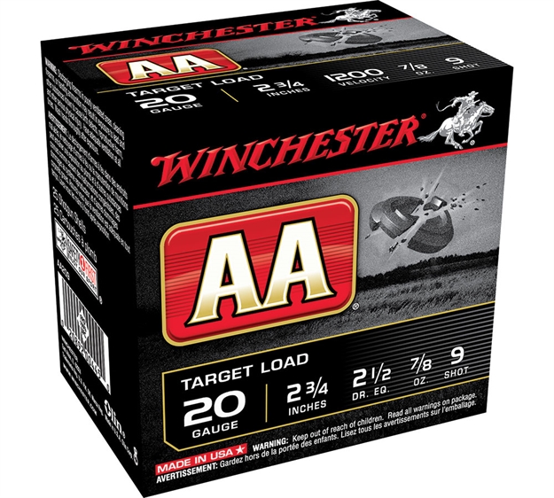 Picture of Winchester 20G 2.75" 2-1/2 7/8 #9 AA