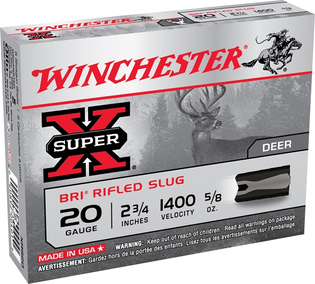 Picture of Winchester 20G 2.75" 5/8 Bri Sab Slug