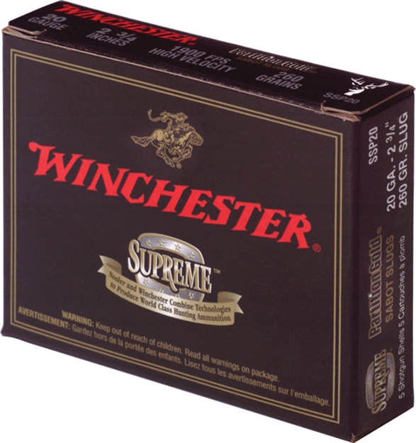 Picture of Winchester 20G 3" 260Gr Part Gold Slug