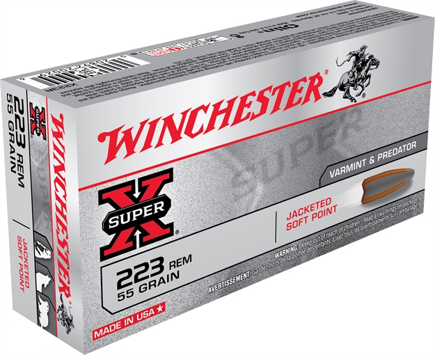 Picture of Winchester 223 55Gr Jsp Sup-X
