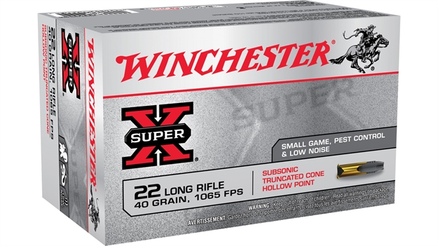 Picture of Winchester 22Lr 40Gr Lhp TC Subsonic
