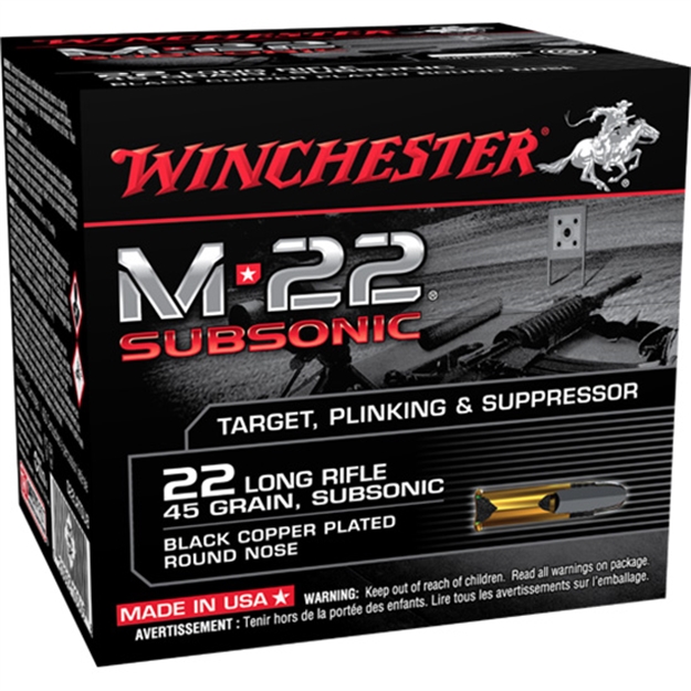 Picture of Winchester 22Lr M22 Subsonic 45Gr 800