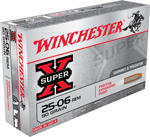 Picture of Winchester 25-06 90Gr Pep Sup-X