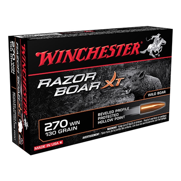 Picture of Winchester 270 130Gr Razorback XT