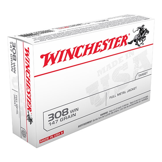 Picture of Winchester Ammunition Usa 7.62X51mm Target 149Gr Fmj LC 20/Bx USA3081
