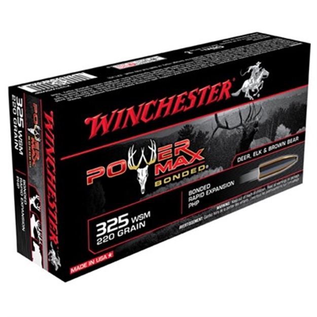 Picture of Winchester 325Wsm Ammo 220Gr Power Max Bonded 20/10