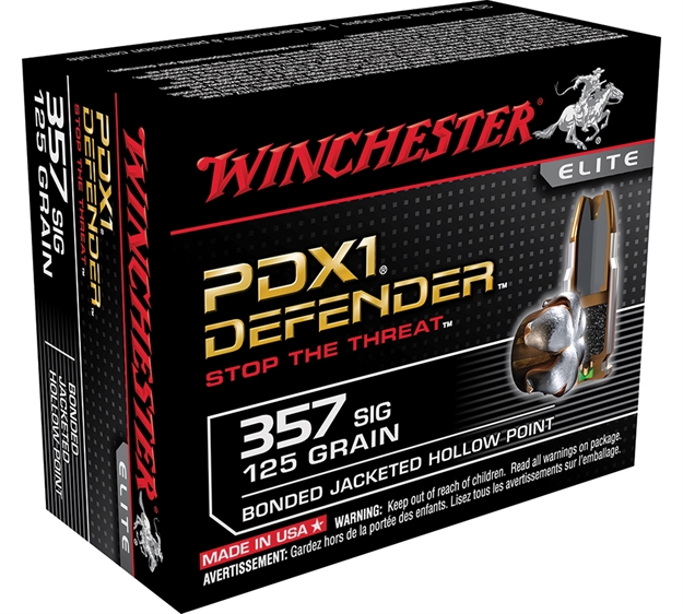 Picture of Win Defender 357Sig 125Gr Jhp 20/200